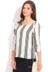 Van Heusen Casual 3/4 Sleeve Striped Women's Top Van Heusen Casual 3/4 Sleeve Striped Women's Top